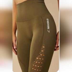 Gymshark seamless cropped Slimming Waist leggings